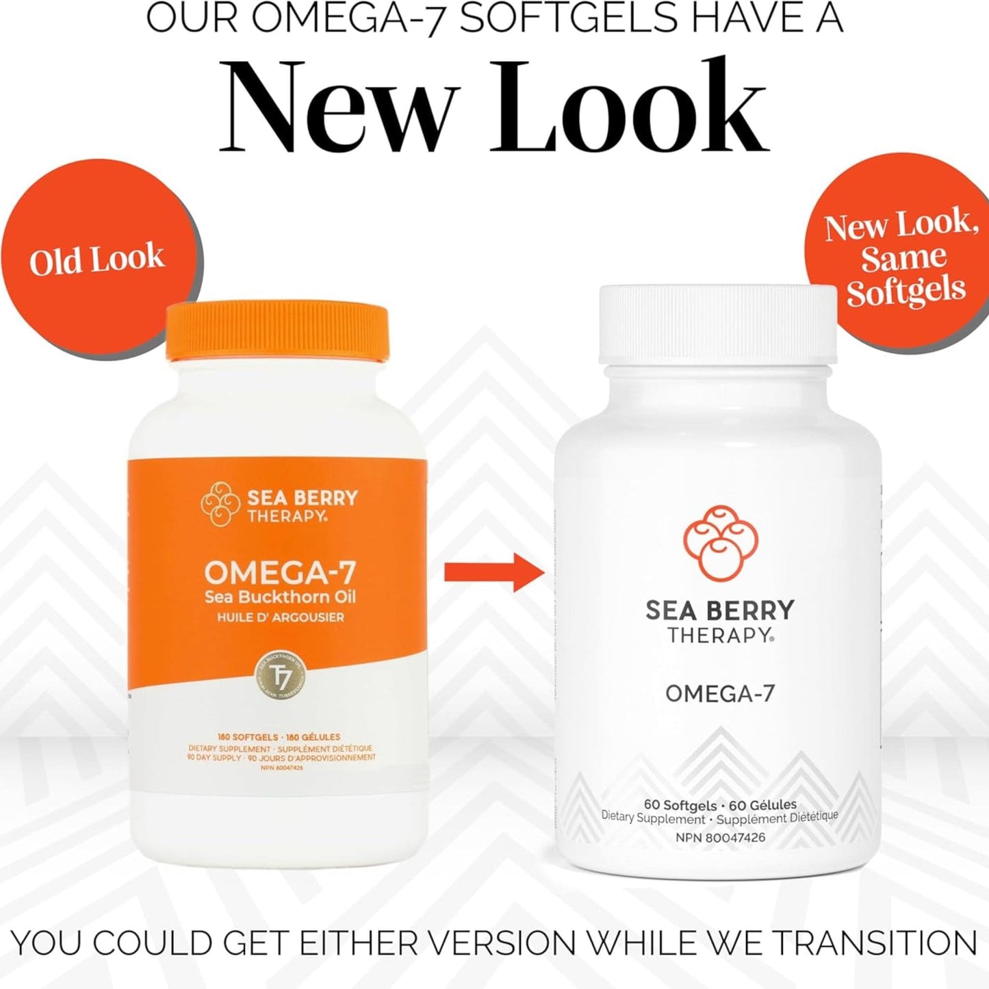 60 Softgels | Sea Berry Therapy SIBU Omega - 7 Support