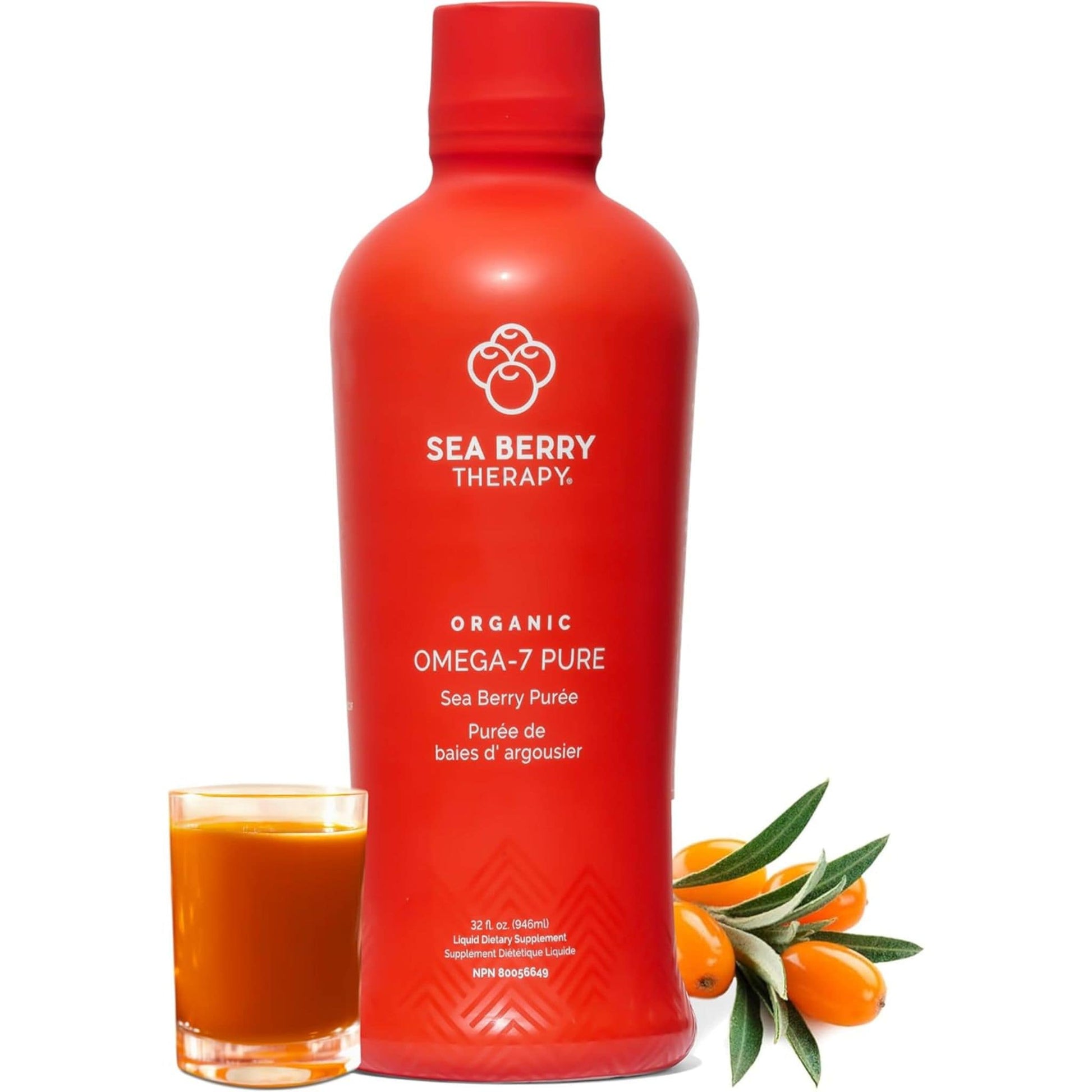 946mL | Sea Berry Therapy organic Omega-7 Pure Sea Berry