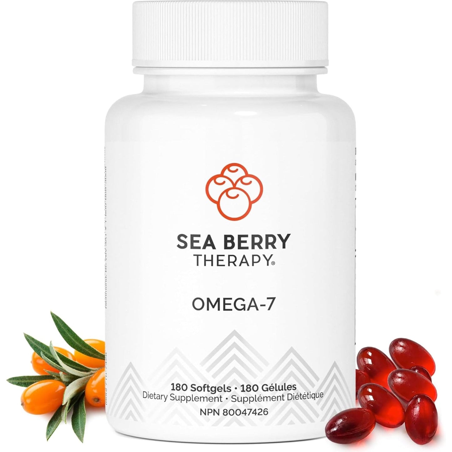 180 Softgels | Sea Berry Therapy SIBU Omega - 7 Support