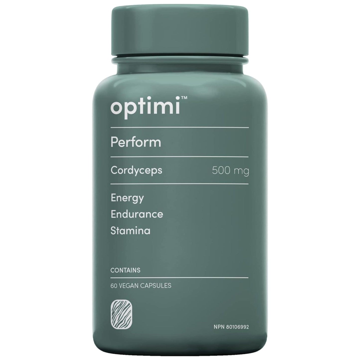 60 Vegetable Capsules | Optimi Perform Cordyceps 500mg