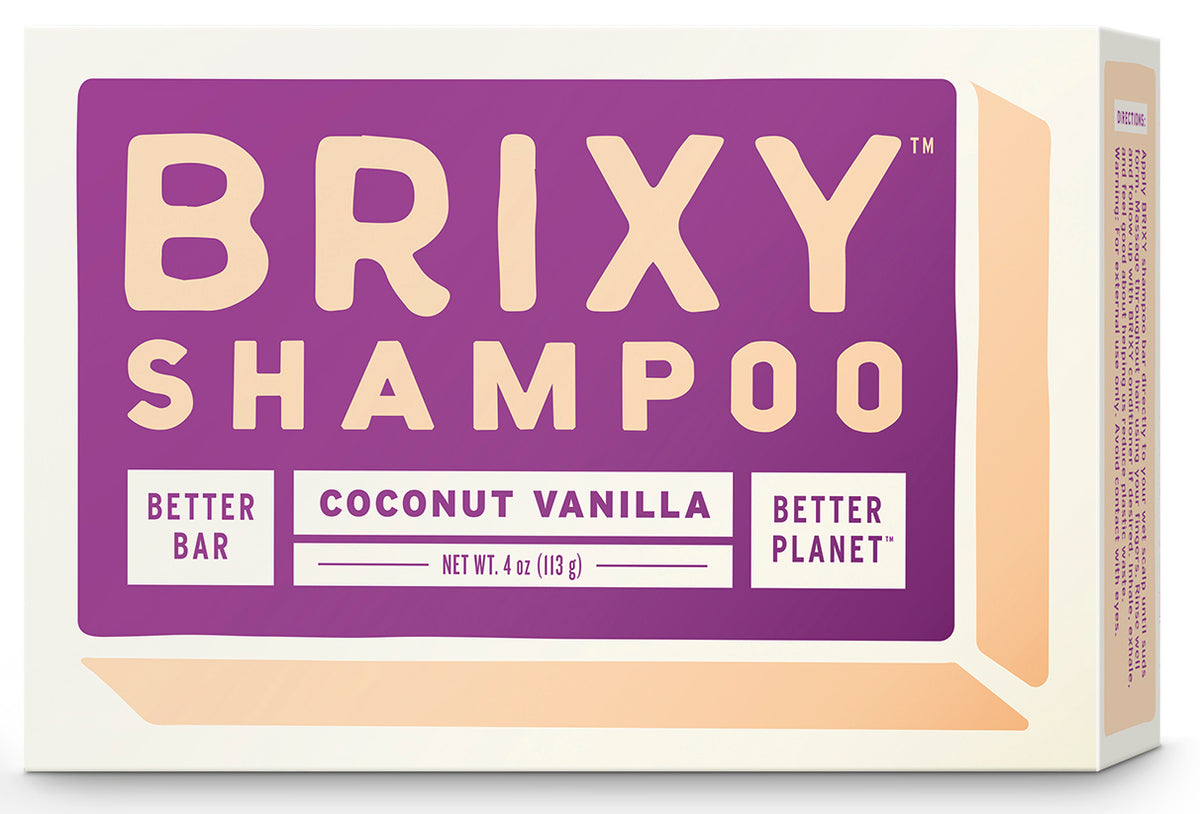 BRIXY Shampoo Bar Coconut Vanilla