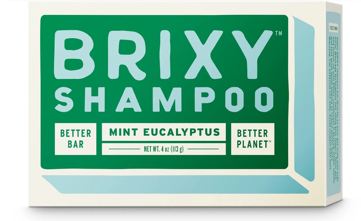 BRIXY Shampoo Bar Mint Eucalyptus