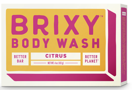 BRIXY Body Wash Bar Citrus