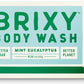 BRIXY Body Wash Bar Mint Eucalyptus