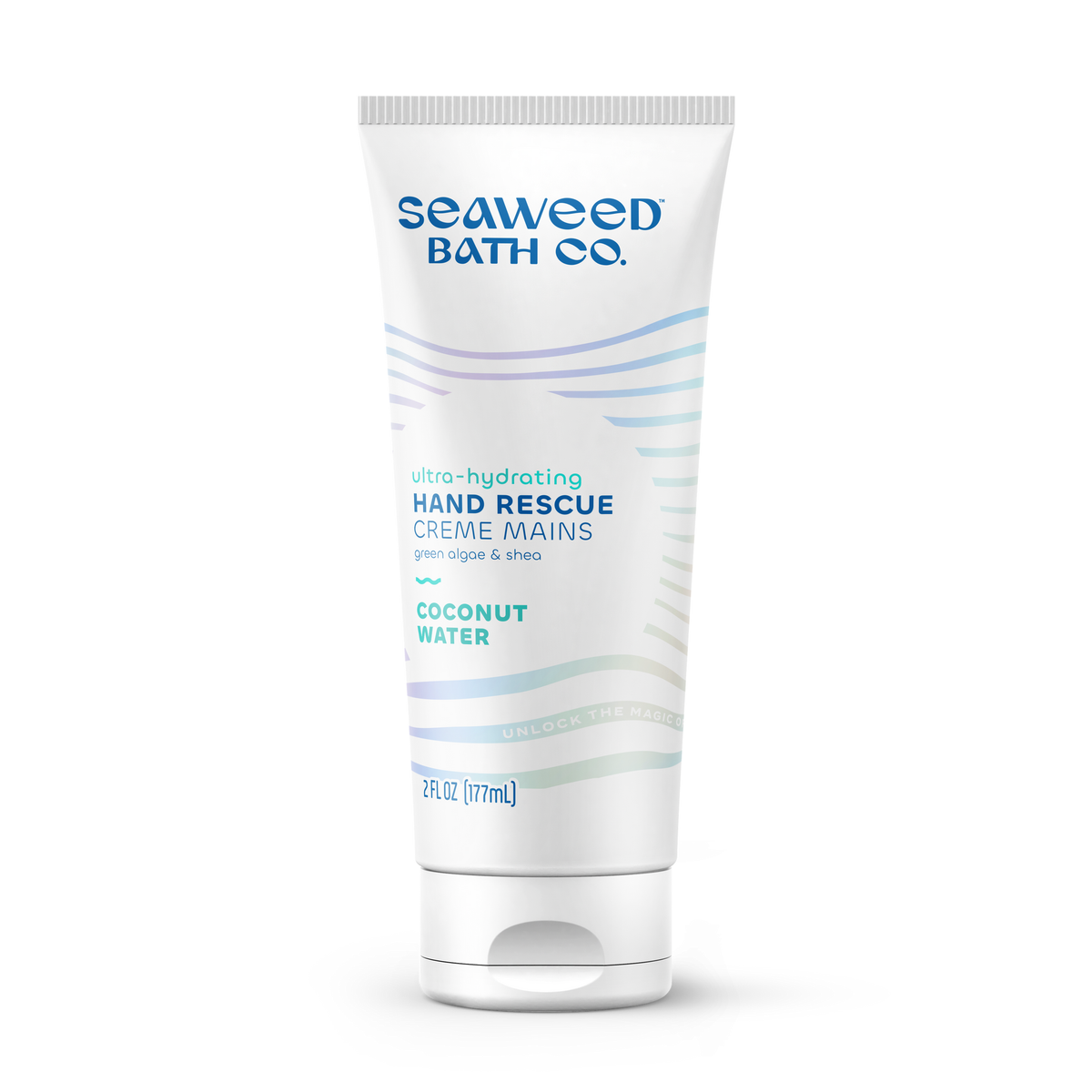 The Seaweed Bath Co. Hand Cream with Bladderwrack Seaweed, Collagen or Ultra-Hydrating Hand Rescue Formula for Dry Hands and Cuticles, 59ml - Ultra-Hydrating Hand Rescue