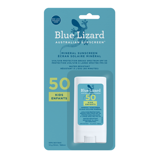 Blue Lizard Kids Mineral Sunscreen Stick SPF 50+
