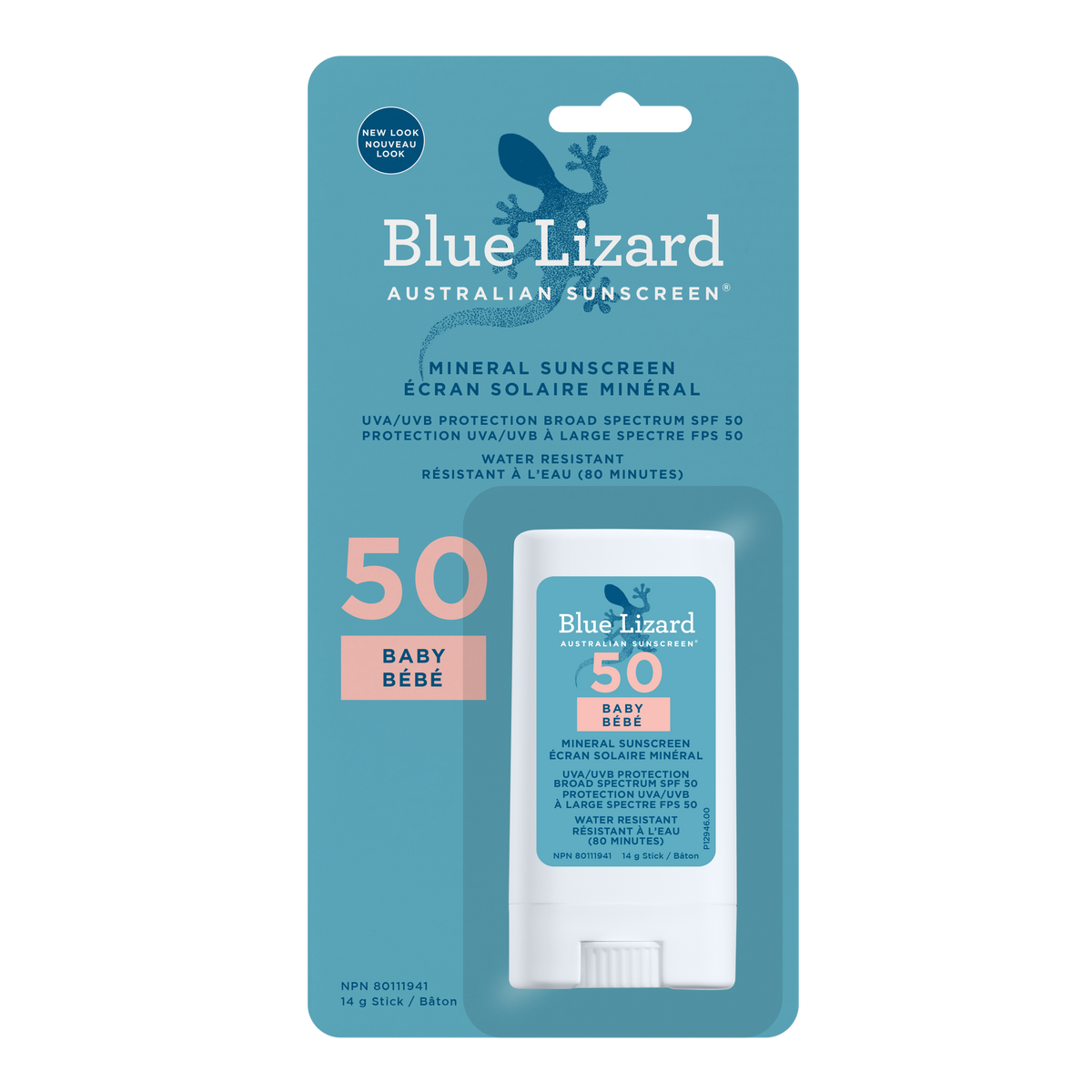 Blue Lizard Baby Mineral Sunscreen Stick SPF 50+