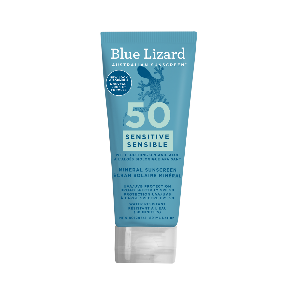 Blue Lizard Sensitive Mineral Sunscreen Lotion SPF 50+