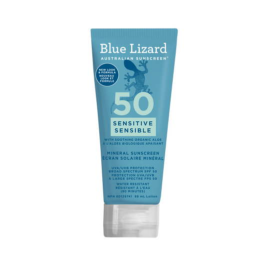 Blue Lizard Sensitive Mineral Sunscreen Lotion SPF 50+