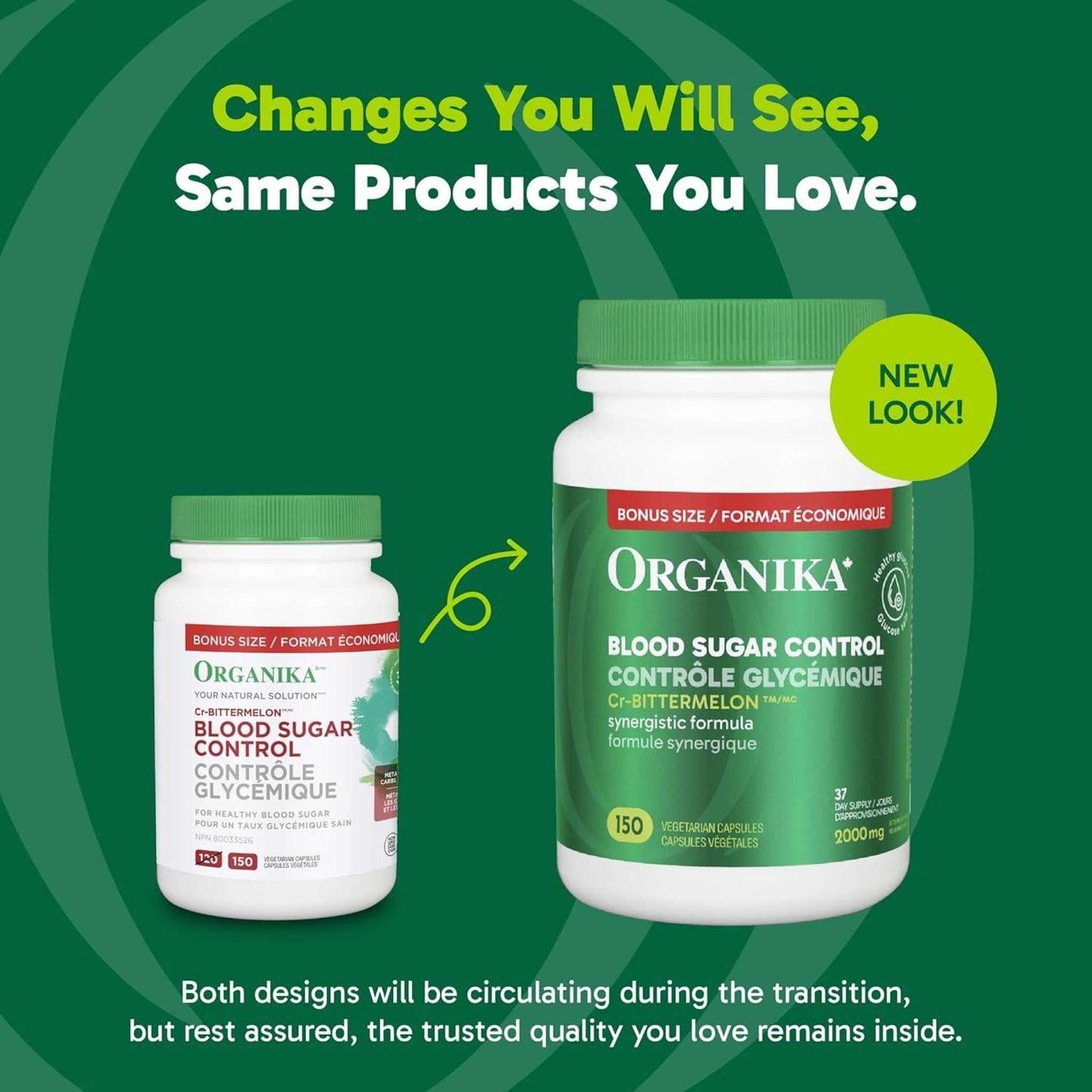 150 Vegetarian Capsules | Organika Blood Sugar Control