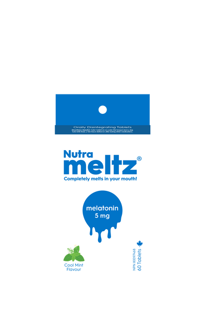 60 Tablets | Nutrameltz Melatonin 5mg 60 Tablets