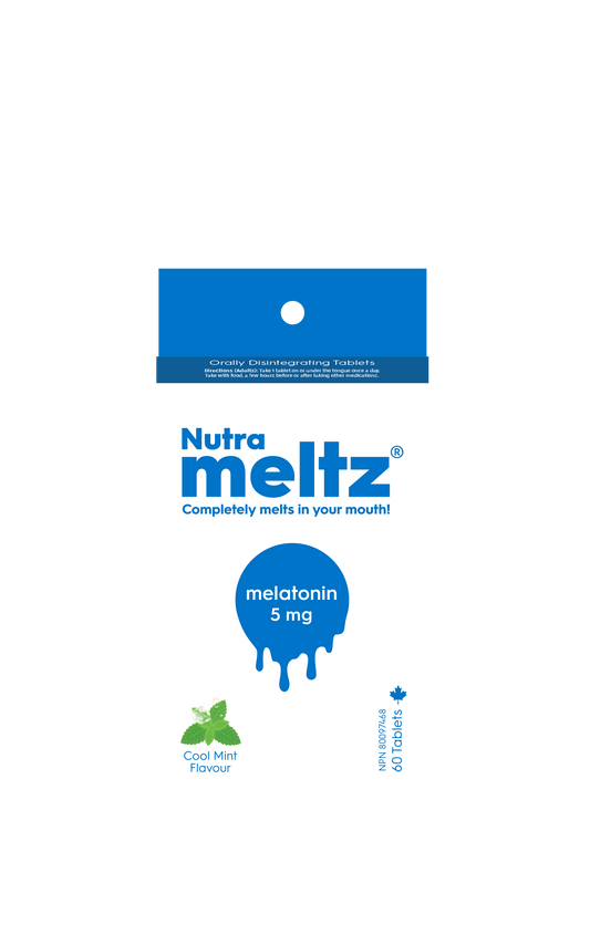 60 Tablets | Nutrameltz Melatonin 5mg 60 Tablets
