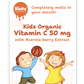 60 Tablets | Nutrameltz KIDS Organic Vitamin C 60 Tablets