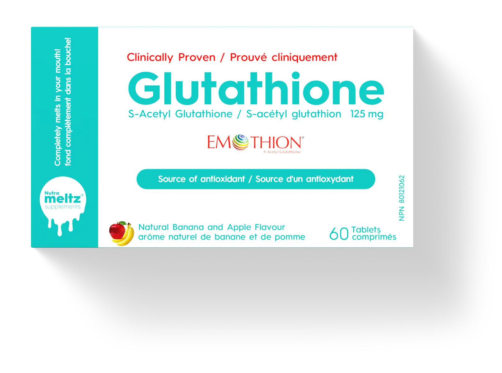 60 Tablets | Nutrameltz Emothion Glutathione 60 Tablets