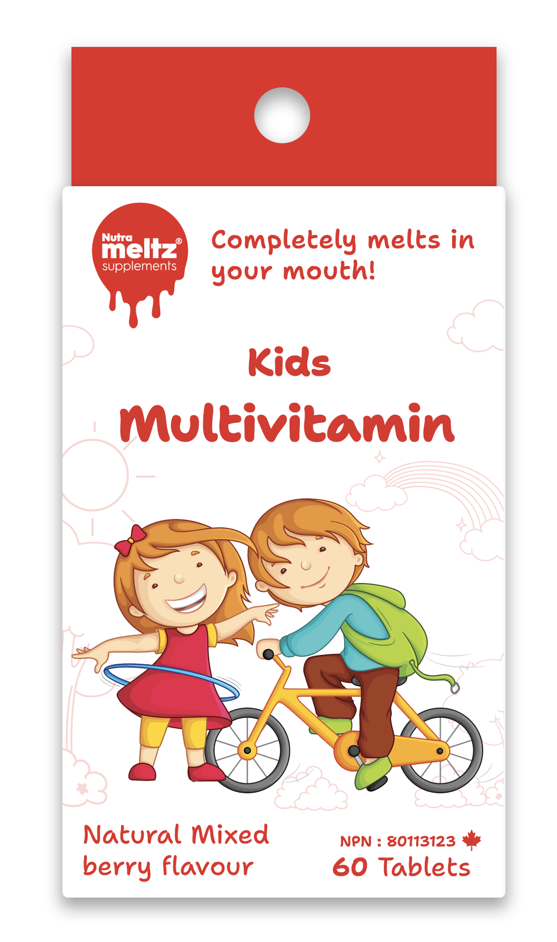 60 Tablets | Nutrameltz KIDS Multivitamin 60 Tablets