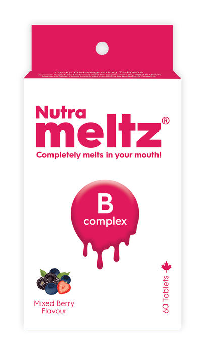60 Tablets | Nutrameltz Vitamin B-Complex 60 Tablets