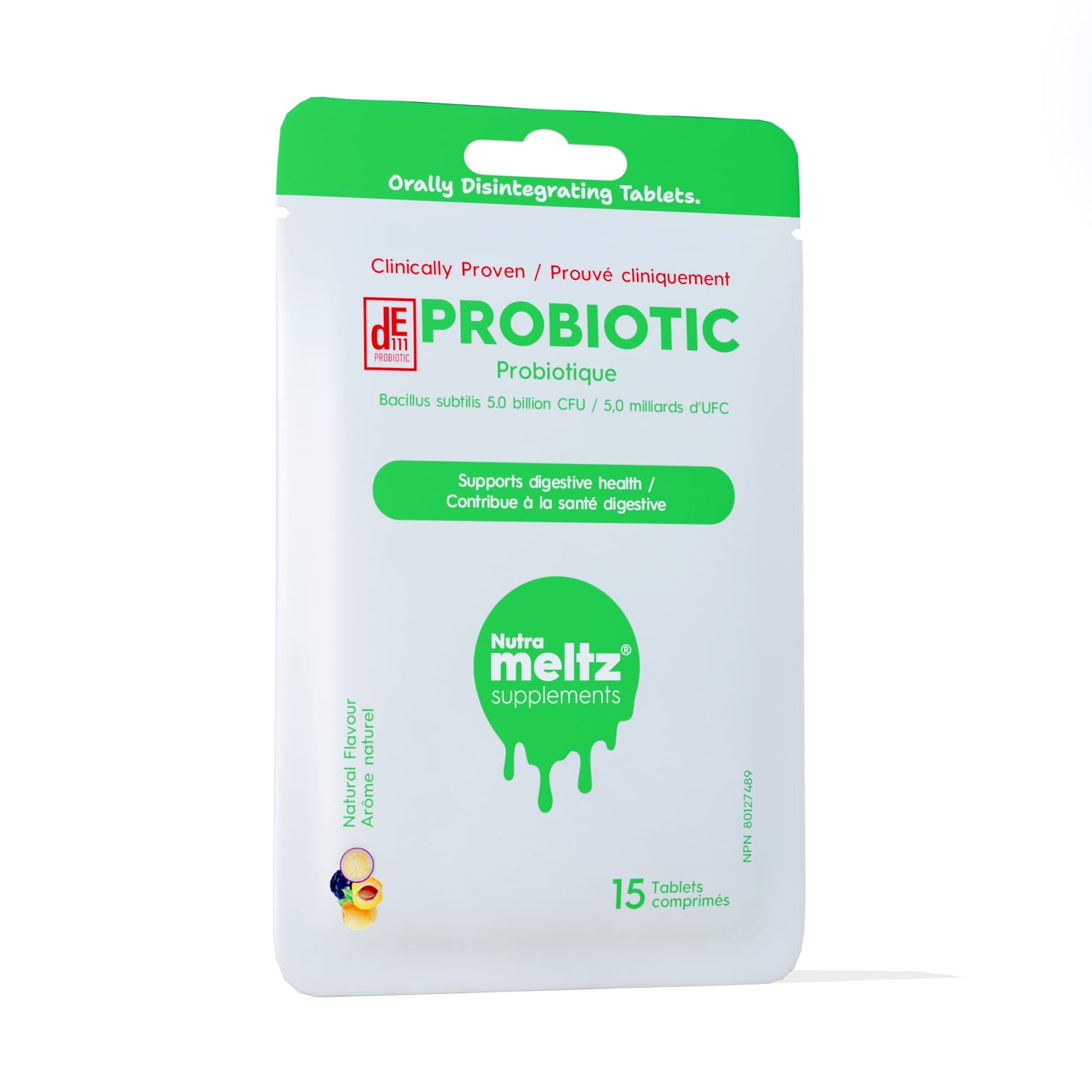 Case of 12 x 15 Tablets | Nutrameltz DE111 Probiotic Case of 12 x 15 Tablets