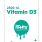 60 Tablets | Nutrameltz Vitamin D3 2500 IU 60 Tablets