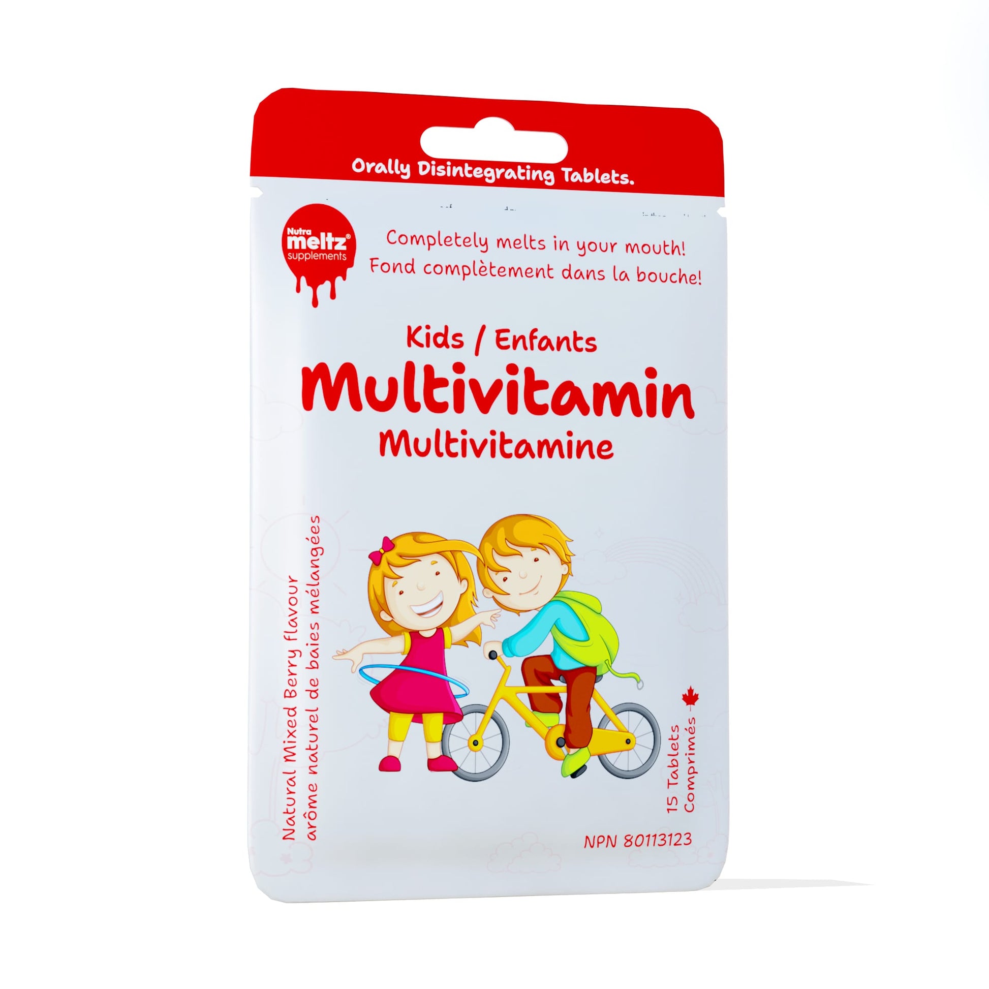 Case of 12 x 15 Tablets | Nutrameltz KIDS Multivitamin Case of 12 x 15 Tablets