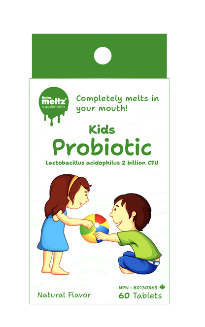 60 Tablets | Nutrameltz KIDS Probiotics 60 Tablets