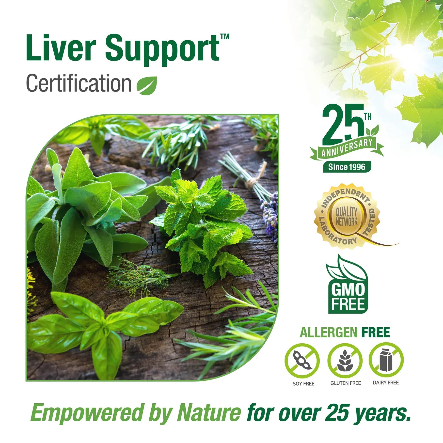 60 Vegetable Capsules | Bell Liver Support  Certifications