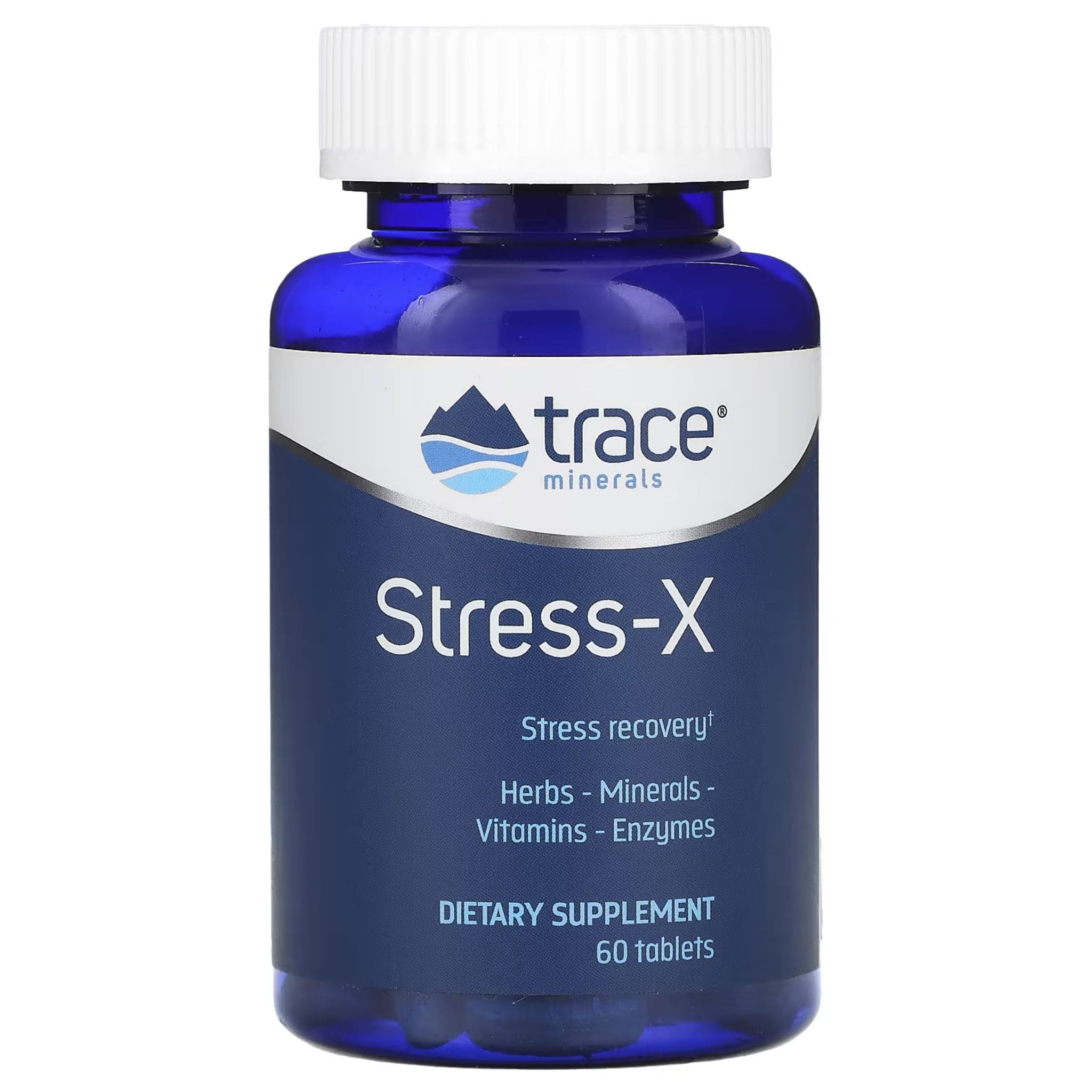 Picture Idea: Trace Minerals Stress X Helps Restore Mental Or Physical Performance