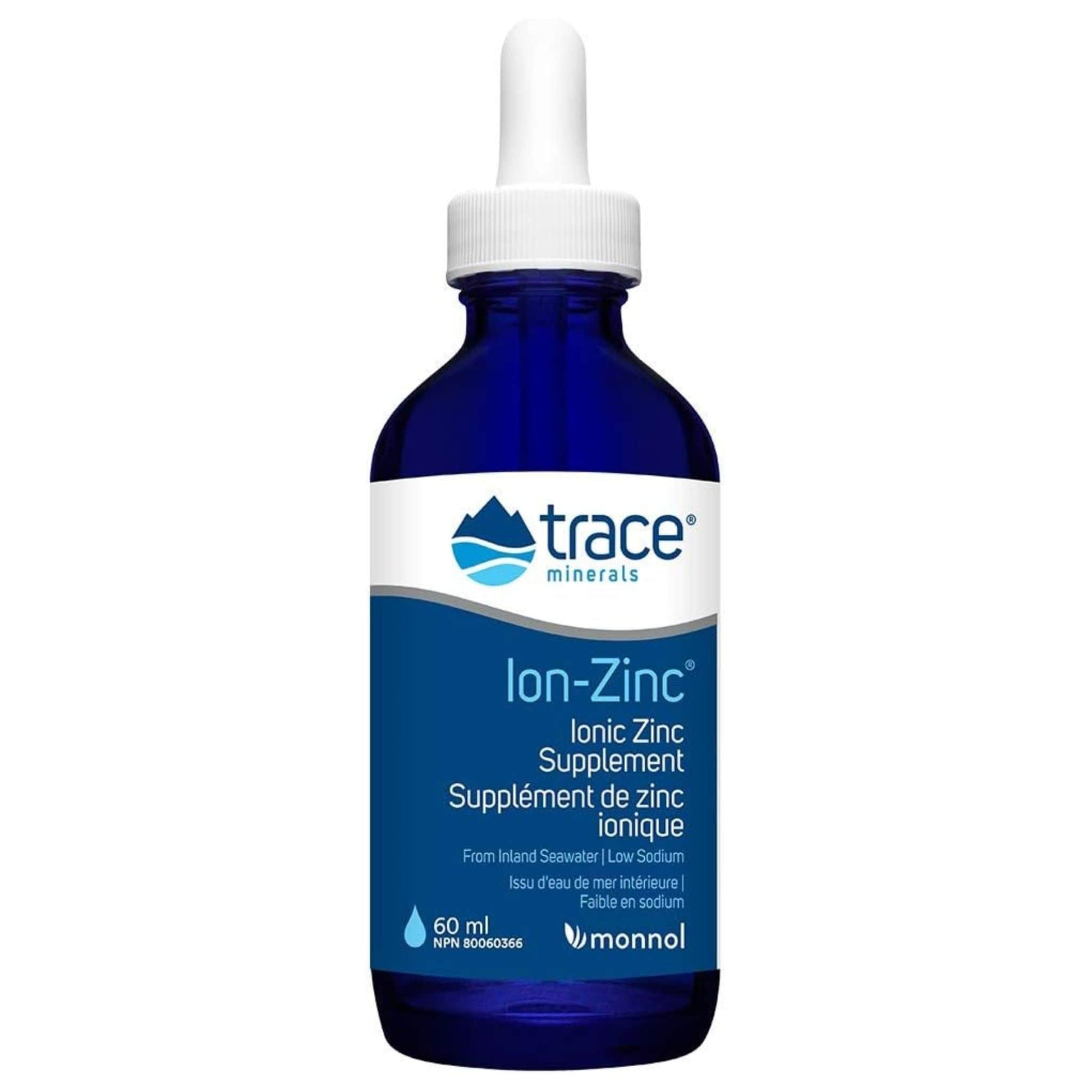 60ml | Trace Minerals Ion-Zinc Bottle