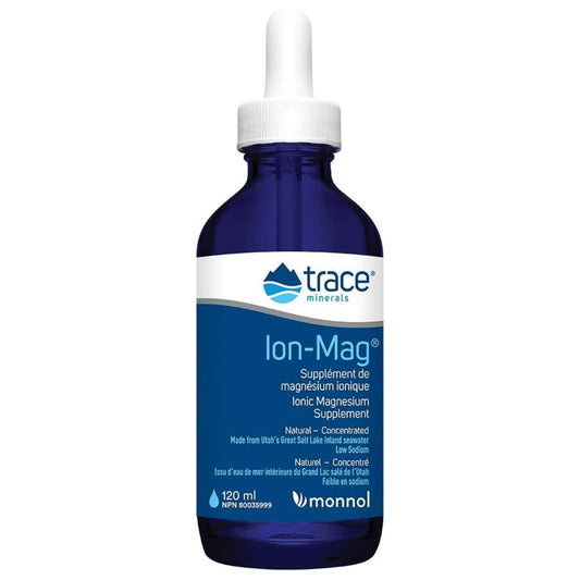120ml | Trace Minerals Ion Mag Ionic Magnesium Drop Bottle