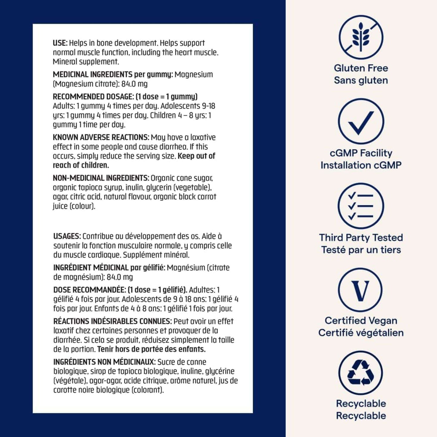 120 Gummies Watermelon | Trace Minerals Magnesium Gummies