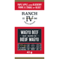 Thrive Provisions Wagyu Beef Bars, Case of 12 x 43g - Maple Apple & Blueberry