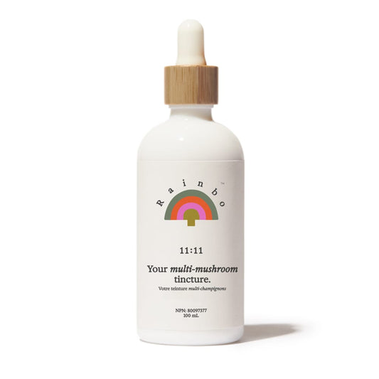 Rainbo 11:11 Super Multi-Mushroom Tincture 100ml bottle