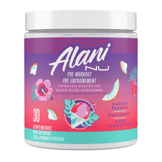 Alani Nu Pre-Workout Powder Hawaiian Shaved Ice