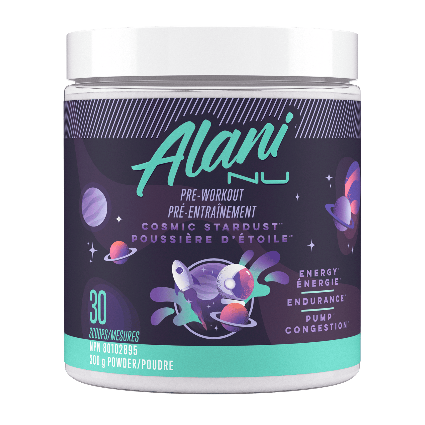 Alani Nu Pre-Workout Powder Cosmic Stardust