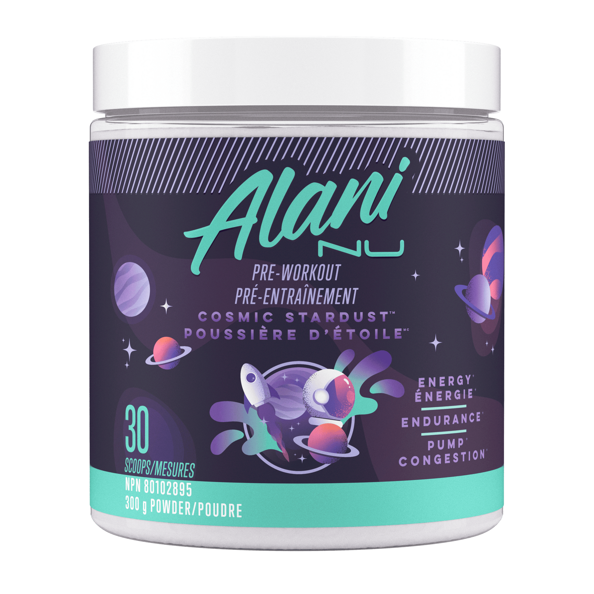 Alani Nu Pre-Workout Powder Cosmic Stardust