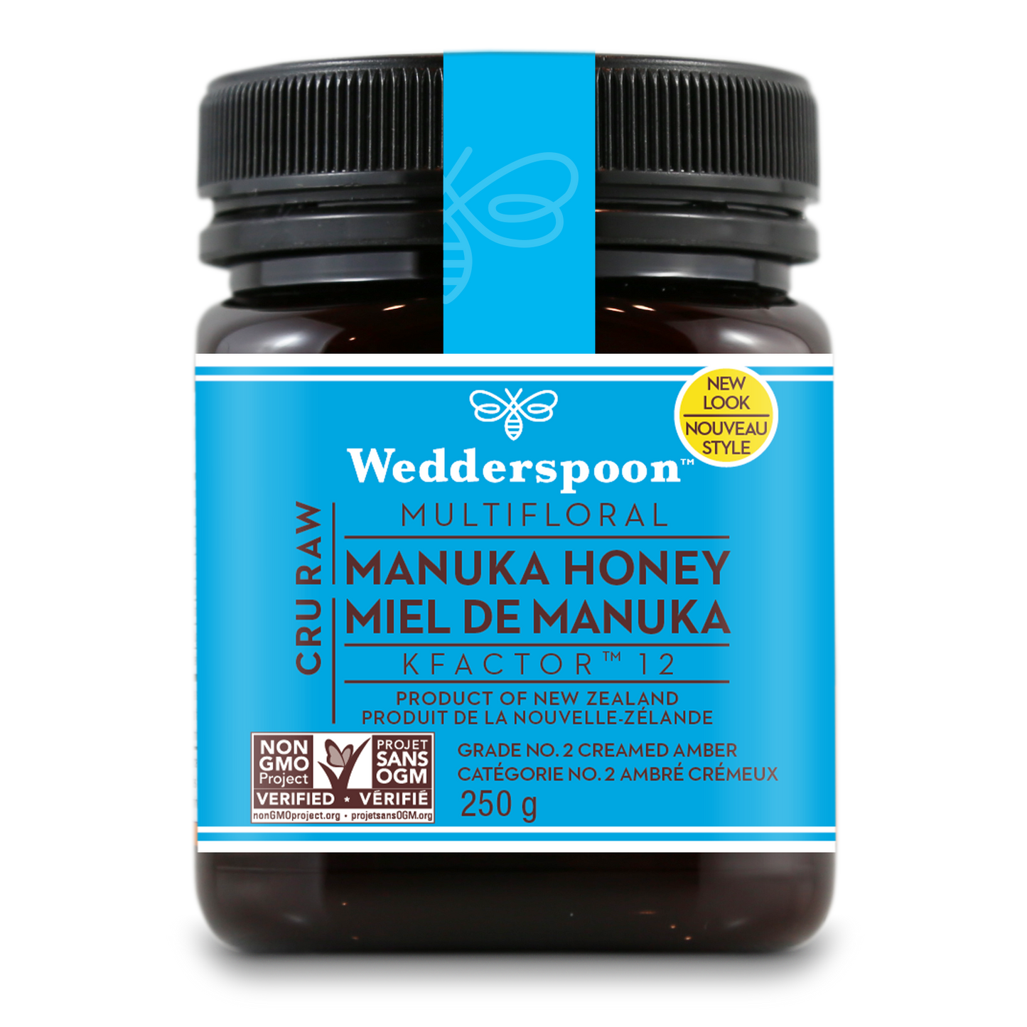 Wedderspoon Raw Manuka Honey KFactor 12 250g