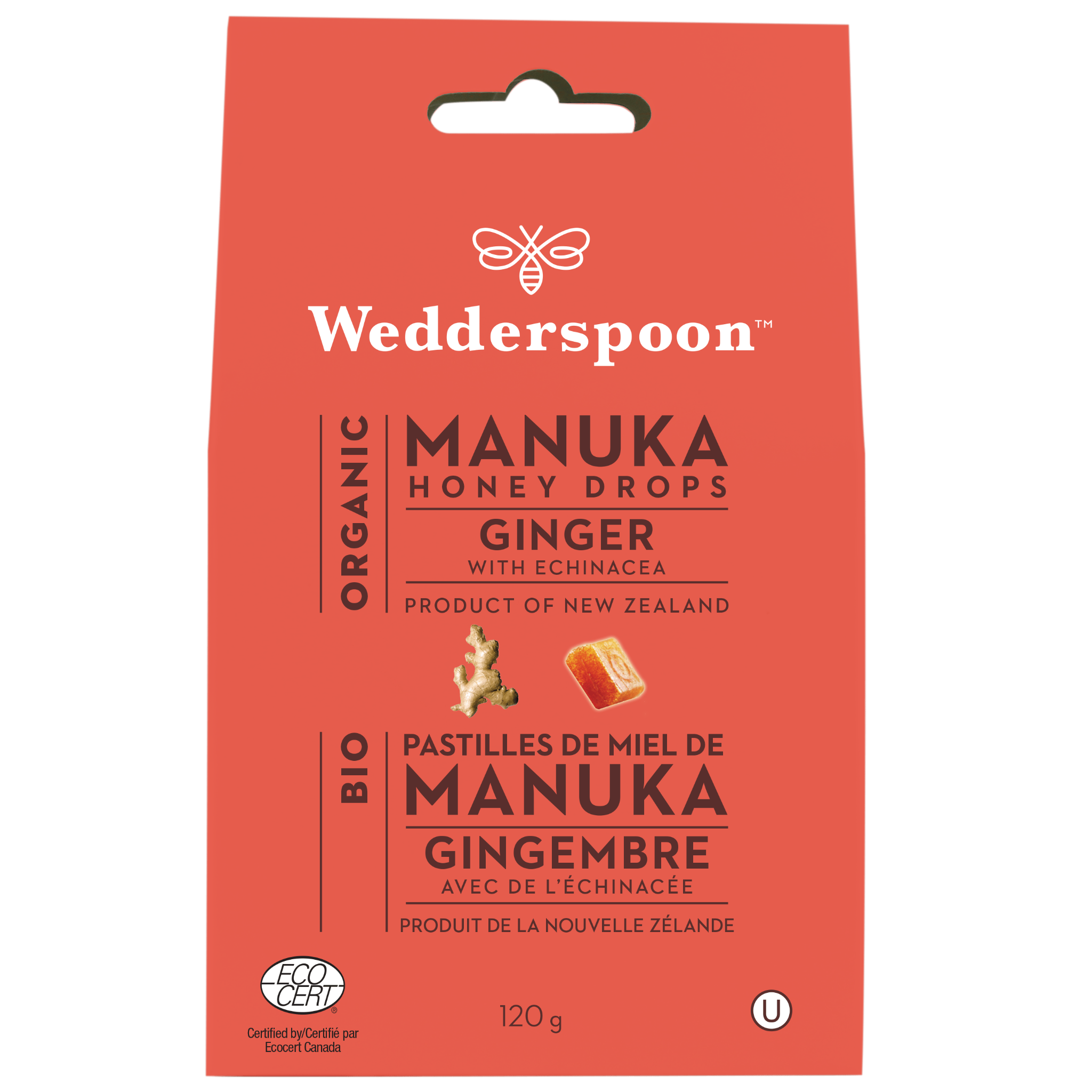 Wedderspoon Organic Manuka Honey Drops