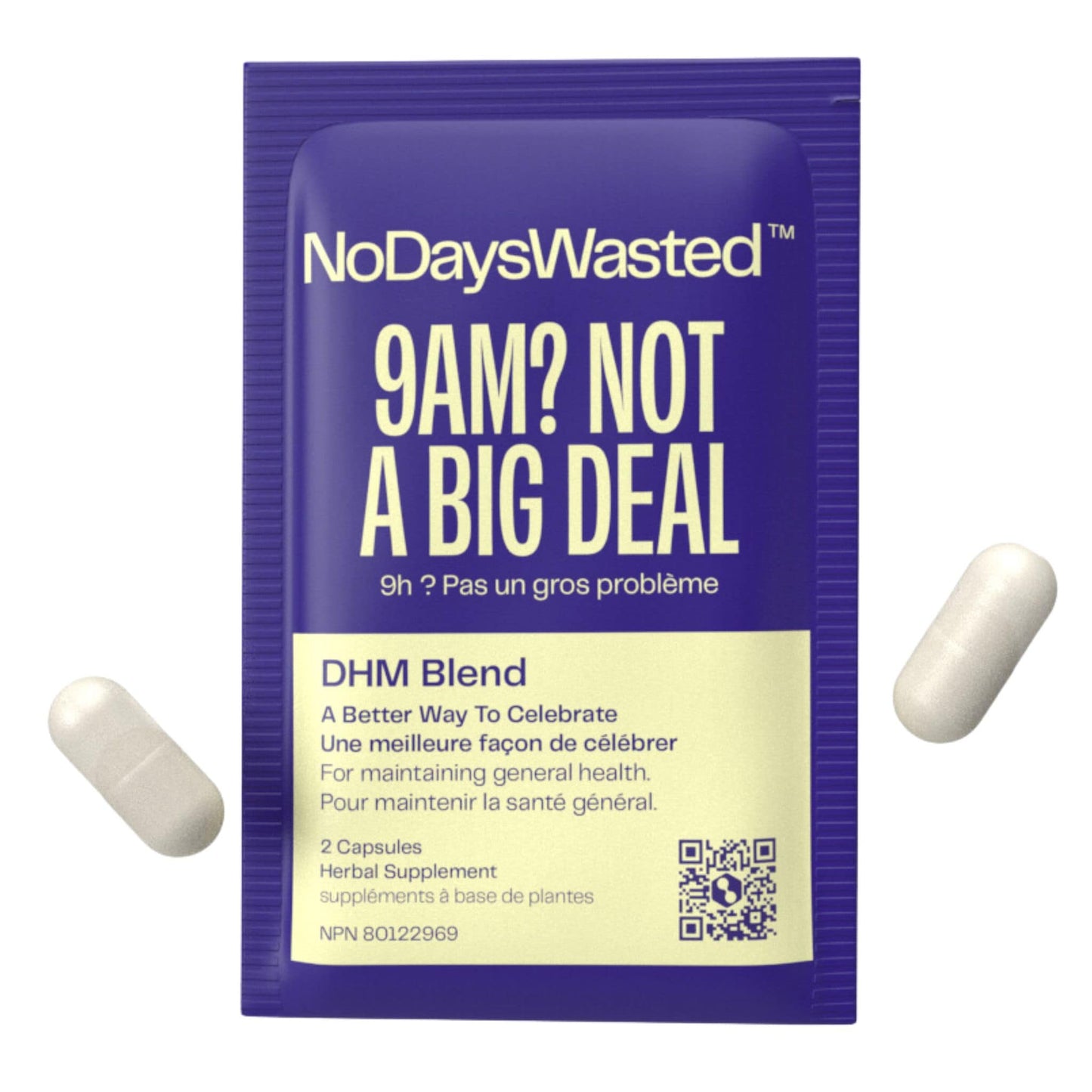 30 Pack | No Days Wasted DHM blend