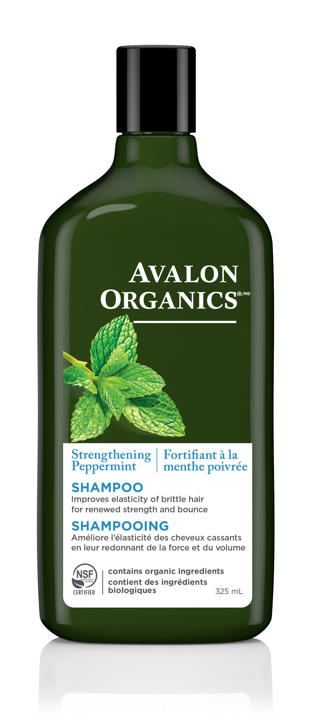 Avalon Organics Peppermint Strengthening Shampoo, 325ml
