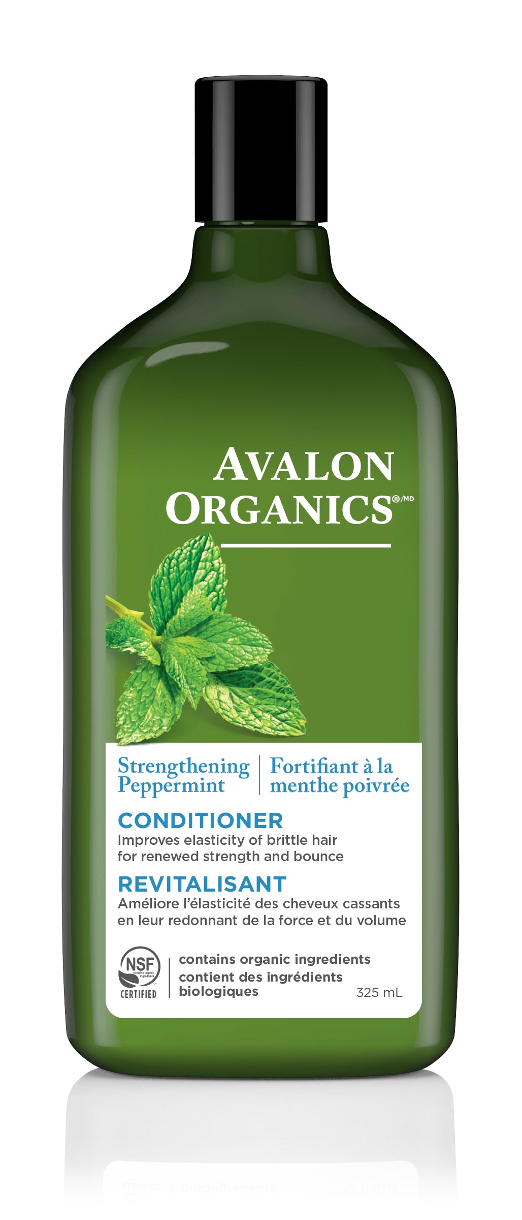Avalon Organics Peppermint Strengthening Conditioner, 325ml