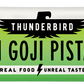 Thunderbird Real Food Bar Pecan Goji Pistachio box of 12