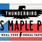 Thunderbird Real Food Bar Texas Maple Pecan box of 12