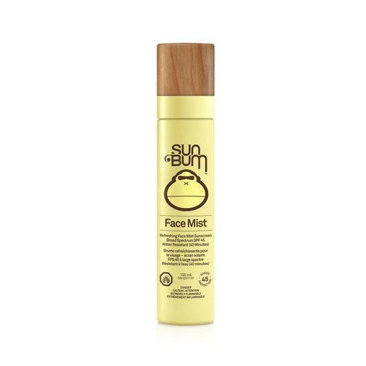 Sun Bum Original SPF 45 Sunscreen Face Mist with Witch Hazel, Broad Spectrum Lightweight Face Sunscreen Spray, Water Resistant 40 Minutes, 100ml