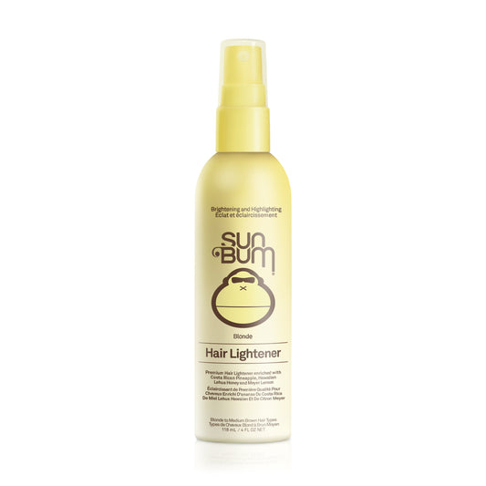 Sun Bum Blonde Hair Lightener with Lemon, Pineapple and Honey, Gradual Sun-Activated Lightening Spray, 118ml