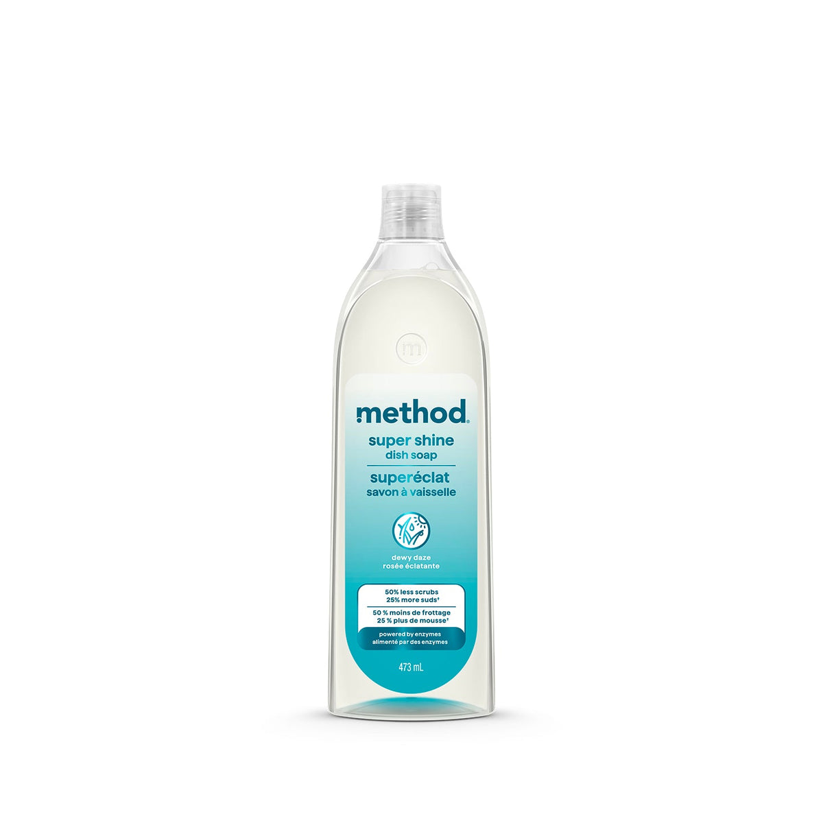 Method Dish Soap with Enzymes, 473 ml, 4 Scents - Dewy Daze