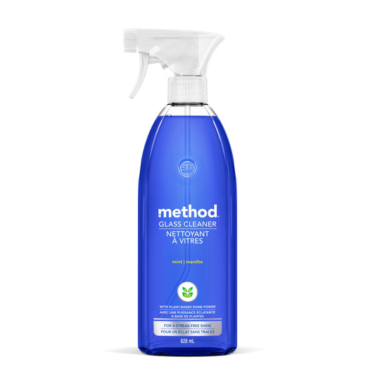 Method Glass Cleaner, Ammonia-Free, Mint, 828 ml