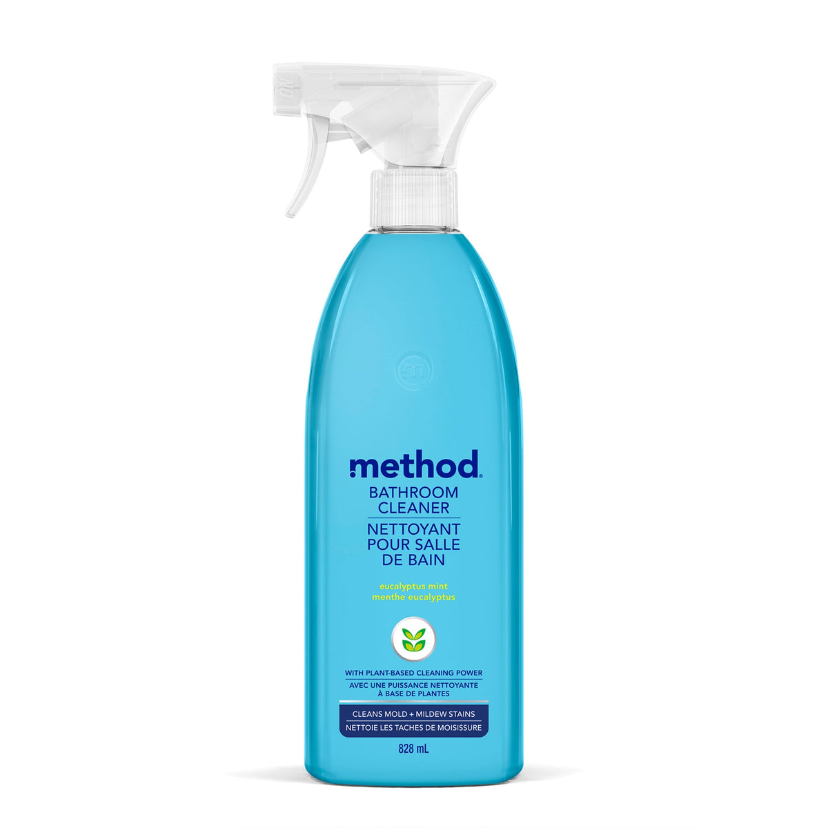 Method Tub + Tile Bathroom Cleaner Spray, Eucalyptus Mint, 828 ml