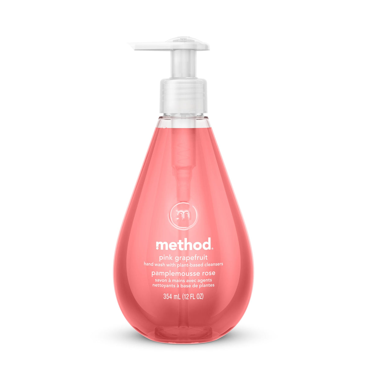 Method Gel Hand Wash, 354 ml, 5 Scents - Pink Grapefruit