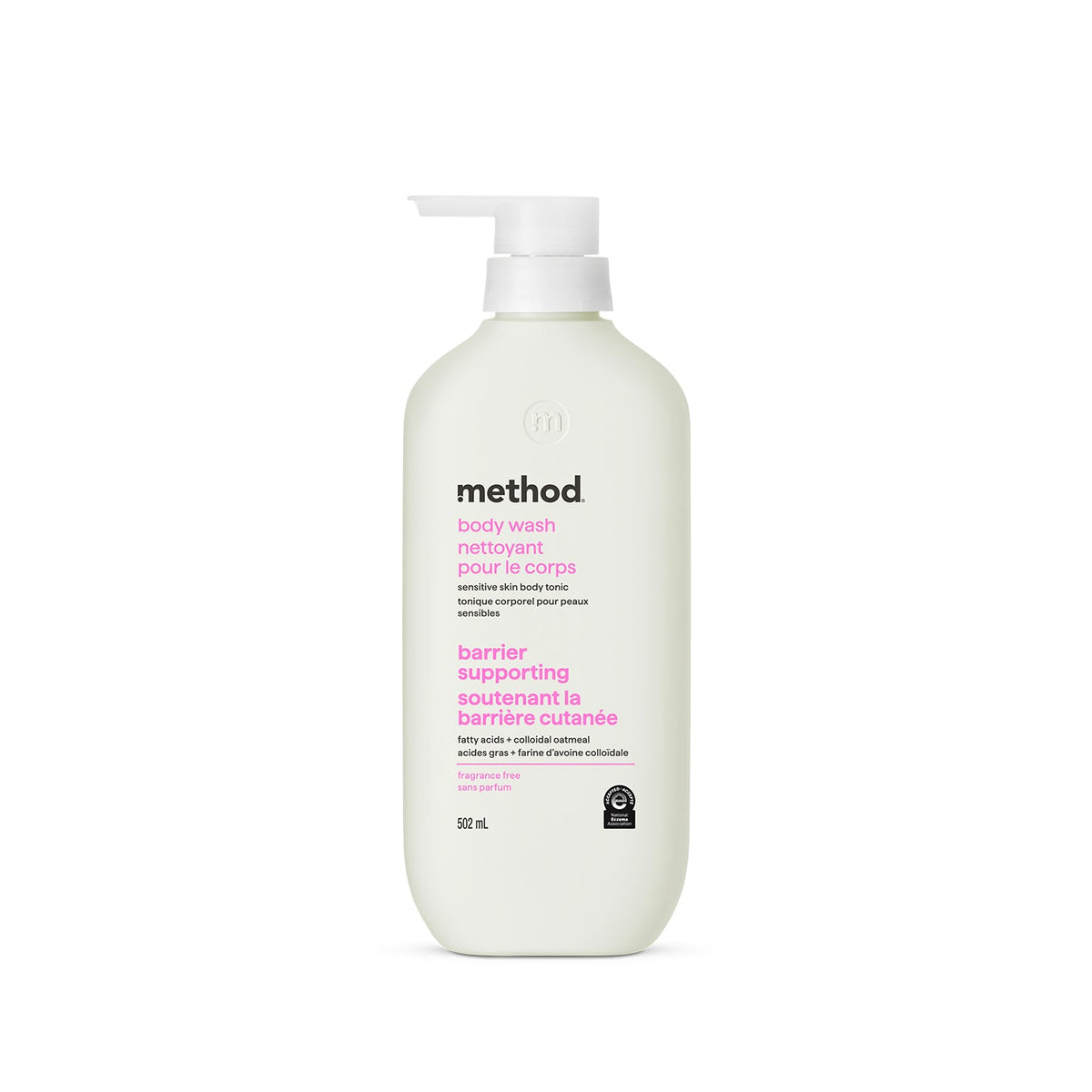 Method Fragrance Free Body Wash with Colloidal Oatmeal, 502 ml