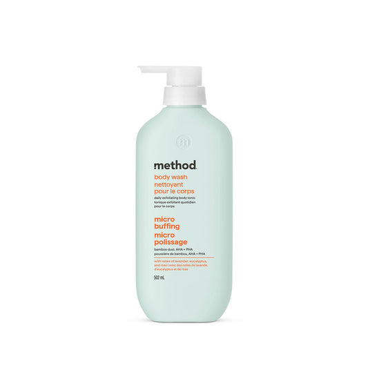 Method Exfoliating Lavender Body Wash, 502 ml