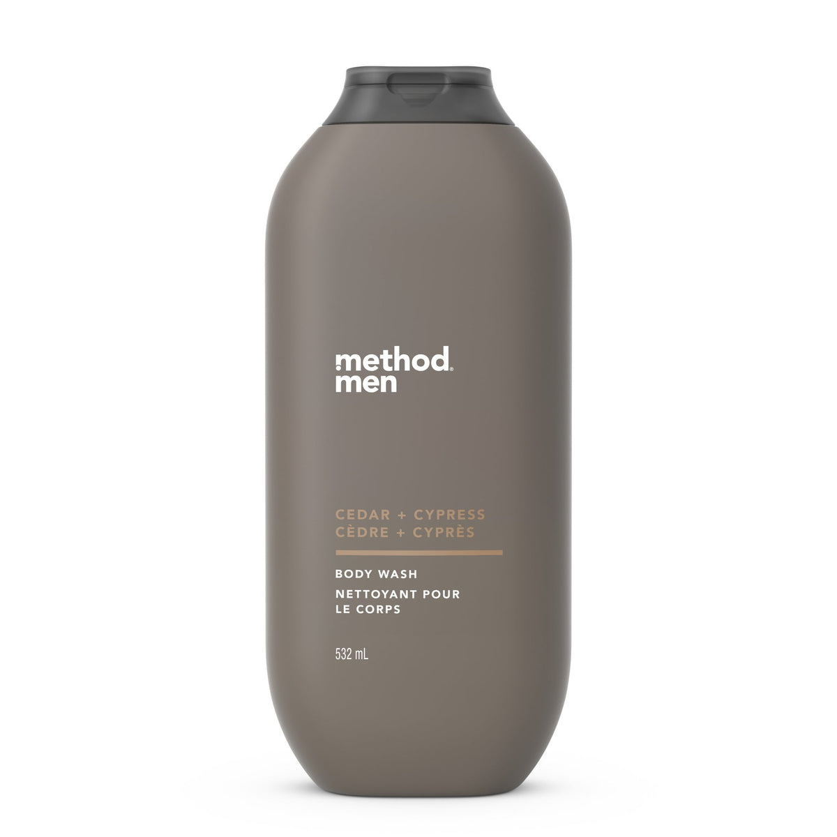 Method Men's Body Wash, 7 Scents - Cedar + Cypress / 532 ml